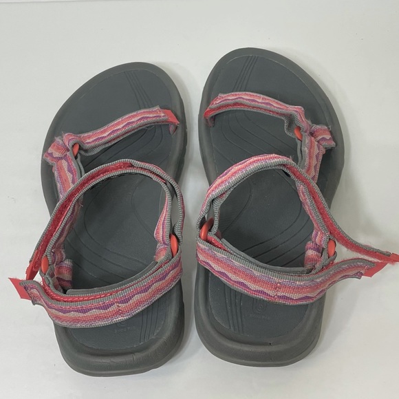 Teva Hurricane XLT Sandals 4176 Gray and Pink - Picture 6 of 13